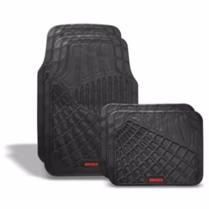 TAPETE DE LUJO HULE NBR NEGRO TA-4