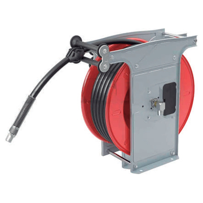 Carrete retráctil Serie AL abierto acero al carbón (sin manguera) 3/8" o 1/2"