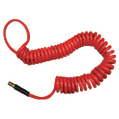 Manguera en espiral 1/4" roja