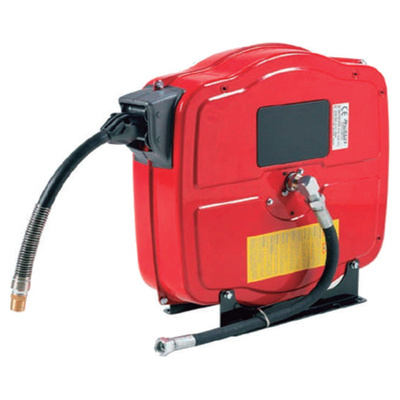 Carrete retráctil Serie MC cerrado acero al carbón (sin manguera) 3/8" o 1/2"