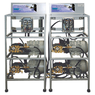 Módulo de lavado 5 HP, 4 motobombas trifase