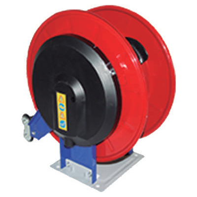 Carrete retráctil Serie VGL con manguera (acero al carbón) 1"